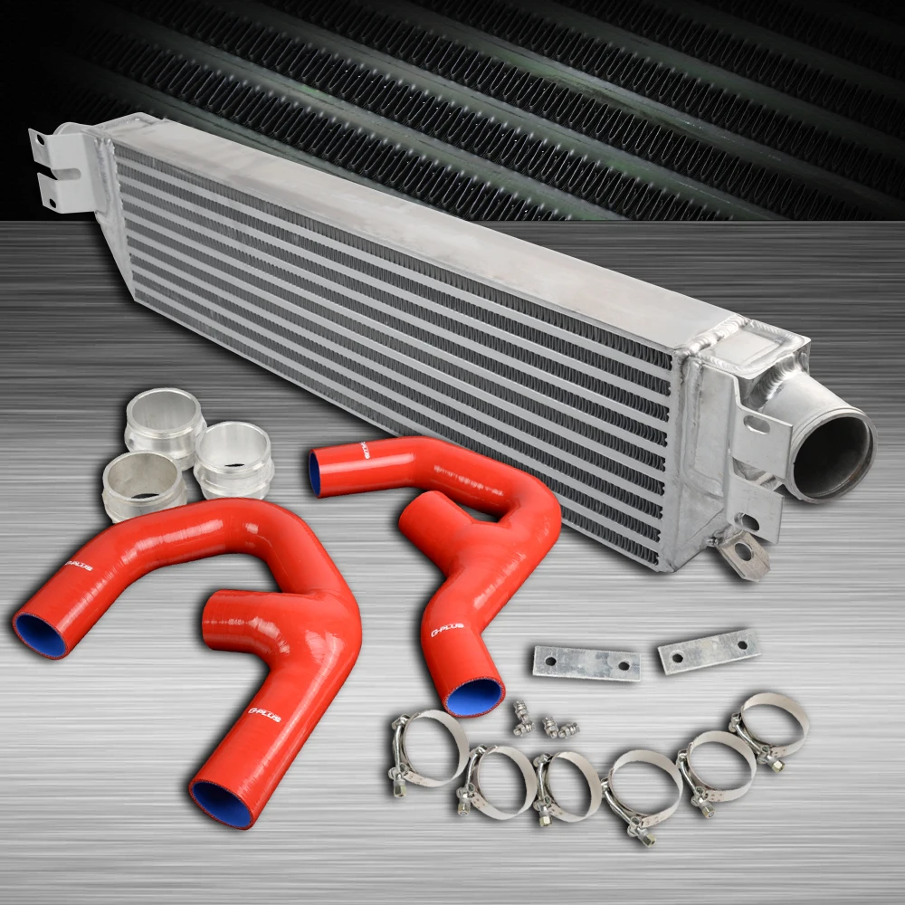 TWIN INTERCOOLER KIT Fit For VW GOLF MK5 MK6 GTI FSI JETTA 2.0T AUDI A3