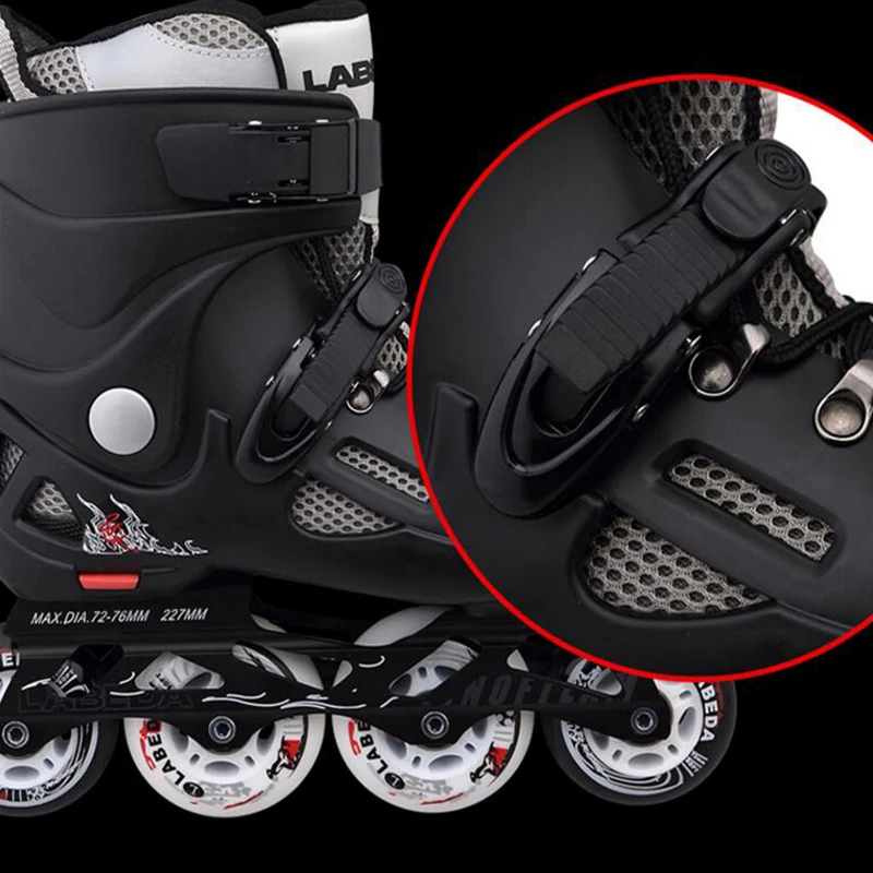 Размеры 36–43 Качество роликовых коньках обувь с белый или черный цвет и Съемный внутренний бак для малыша/взрослых роликовых коньках обувь