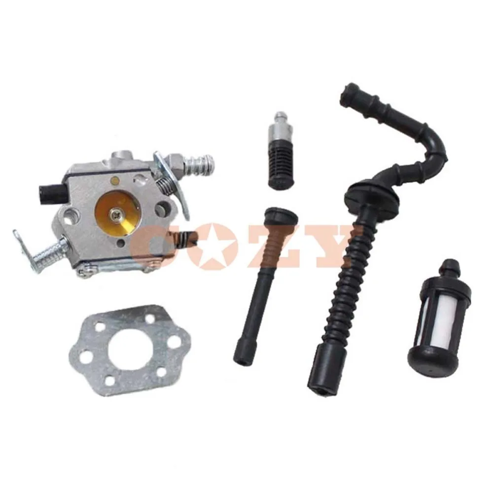 Carburetor Carb Fuel Oil Filter Line For Stihl Chainsaw 021 023 025