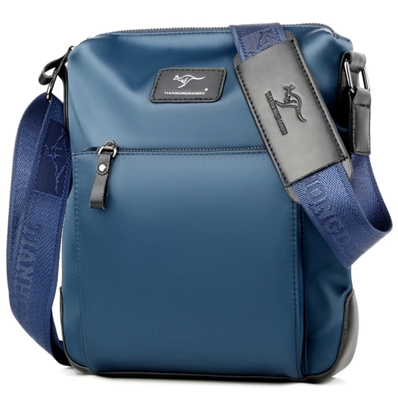 

Luxury Brand Summer Casual Messenger Bag Men Oxford Shoulder Bags Male Crossbody Bags For Men Sling Bag Blue Canvas Man Handbag