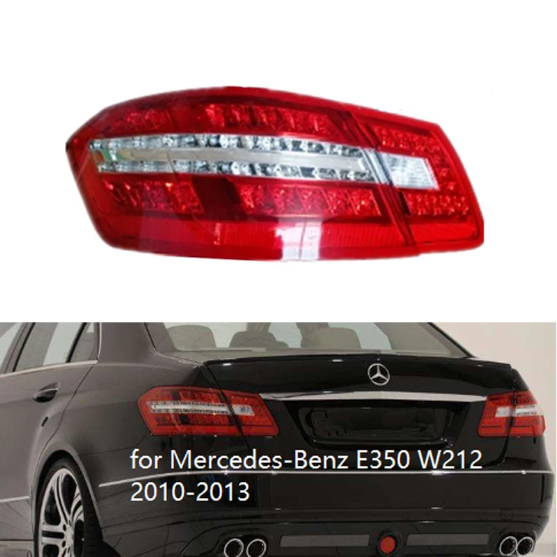 

MIZIAUTO 1 PCS Tail Light Inner Outer Light for Benz E-CLASS W212 09-13 LED red New Rear Tail Light Rear Brake Light Stop light