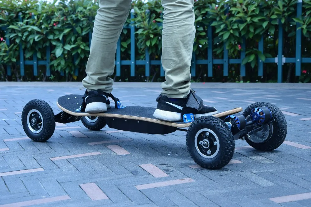 Stunning Electric Skateboard Double Motor Power 2x1350W Electric