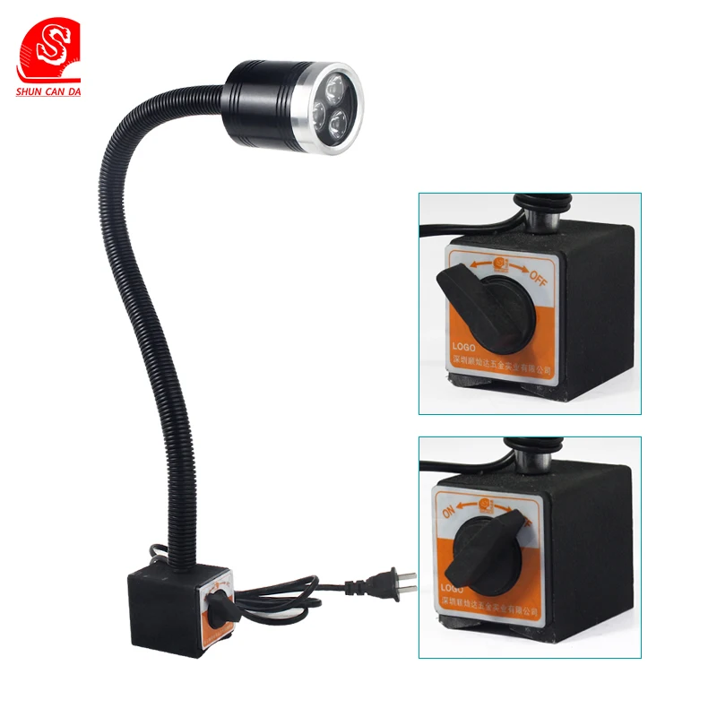  led Sewing Machine lamp garage light long arm Gooseneck Waterproof Strong Magnetic Numerical Contro - 32918828952
