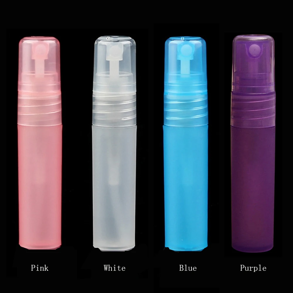 Empty 5ML Mini Plastic Spray Perfume Bottle Storage Bottle Small