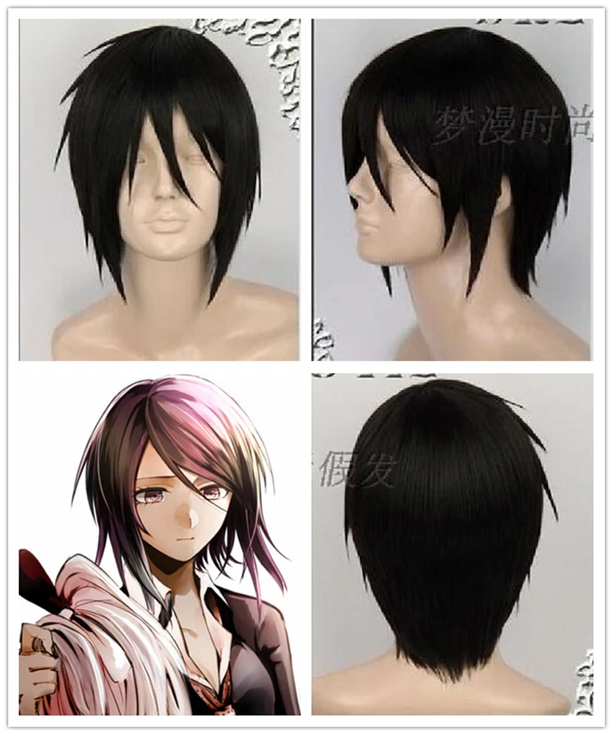 New Design Short Black Dangan Ronpa Danganronpa Mukuro Ikusaba Perucas Cosplay Wig Hair Free Wig Cap Free Shipping Wig Maker Cap Whitewig Cap Brown Aliexpress