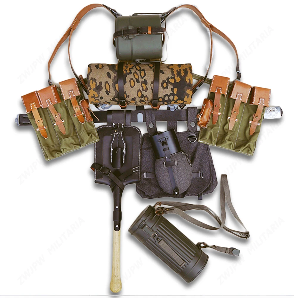 WW2 WWII EQUIPMENT MP44/STG CANVAS FIELD GEAR PACKAGE EQUIPMENT