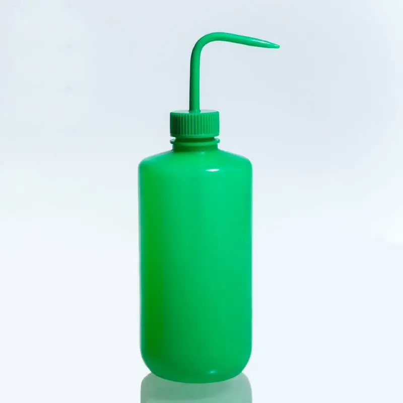 

Green 500ml Graduated Labrotary Plastic PE Tattoo Wash Squeezy Bottle For lab use