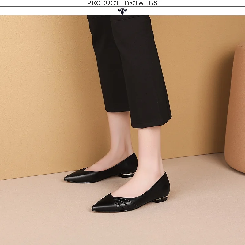 ZVQ/Лидер продаж; женская обувь; сезон весна; Новинка; выразительная повседневная женская обувь из натуральной кожи на плоской подошве;