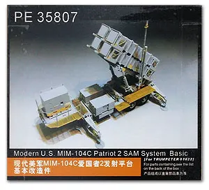 Knl хобби Voyager модель PE35807 современные американские военные MIM-104C Патриот платформы запуска основные преобразования штук