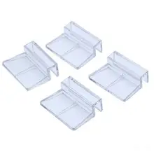 Pièces d'animaux aquatiques Aquarium | Lot de 2019, Clips acryliques, couvercle en verre, supports de Support 6/8/10/12mm