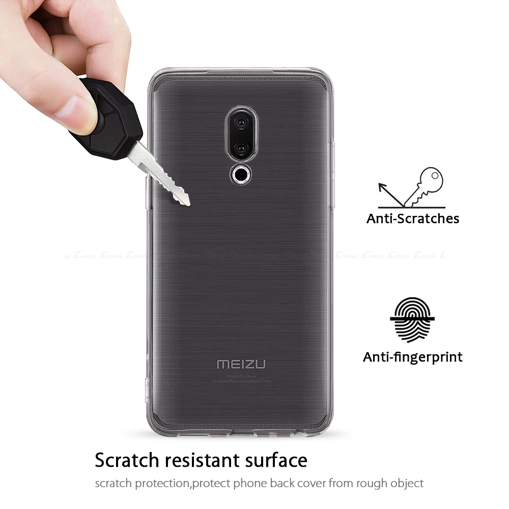 Прозрачная силиконовая задняя крышка для Meizu X8 Pro 7 6s 15 Lite 17 16T 16S 16Xs 16 X 16th Plus M8 M6T M6s M6