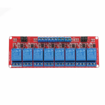

12V 8 Channel Level Trigger Optocoupler Relay Module For Arduino