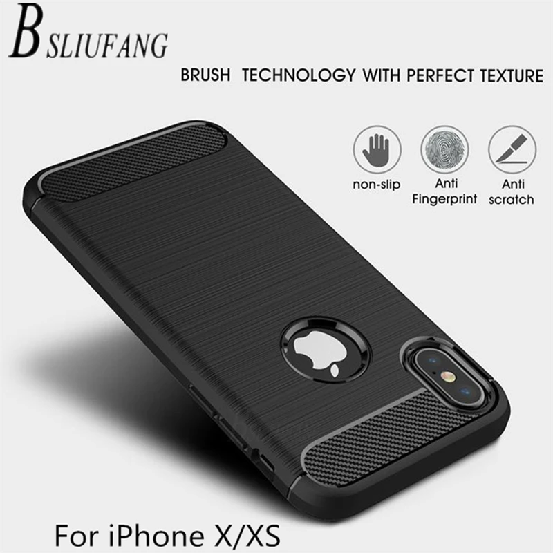 buy Ultra Thin Shockproof TPU Silicone Case For IPhone X XR XS MAX
Rubber Carbon Fiber Cover Iphone 6 6S 7 8 Plus Phone Cases RECOMMENDED
TODAY BUY Now TODAY