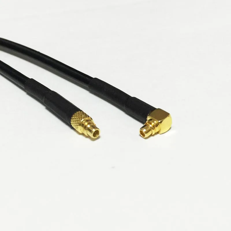 New Modem Coaxial Cable MMCX Male Plug Right Angle Switch MMCX Male