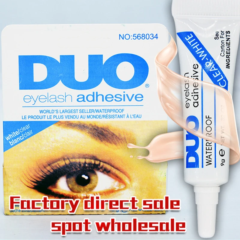 

False Fake Eyelash Extension Glue Adhesive 9g Clear or Dark UK Waterproof Makeup Eye Lashes Durable Practical cola para cilios