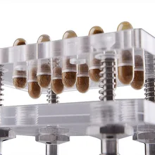 Всего за$15.9, Ручной Капсулятор для разъедененных капсул CN-10, производительность 10 капсулы/раз. Размер капсул 0