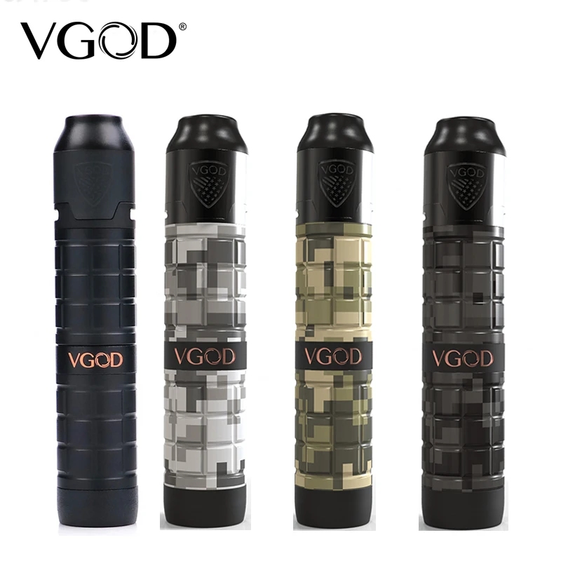 VGOD Elite Mech Mod 18650 аккумулятор с Vgod Vapor чехол сумка электронная сигарета Vape мод для Tank Atomzier