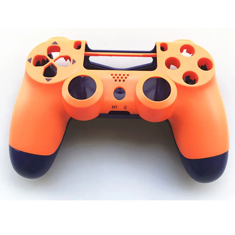 PS4 PRO контроллер полный набор корпус чехол оболочка для playstation 4 Pro JDM 040 JDS 040 Gen 2th V2 крышка оранжевый синий комплект кожи