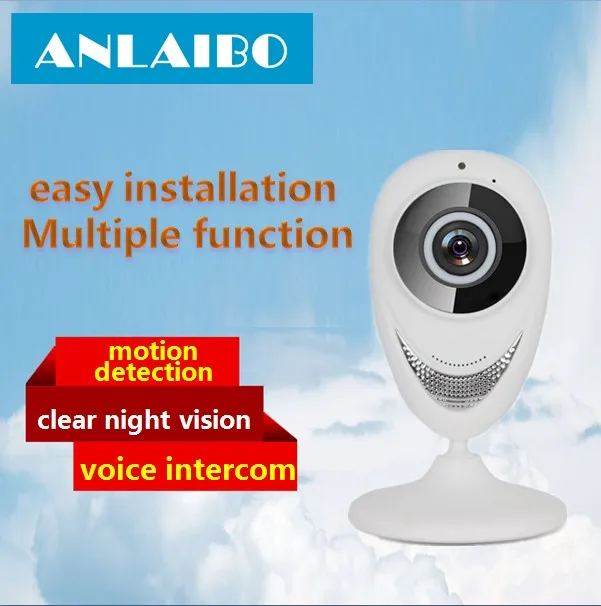

ANLAIBO home wireless HD WiFi IP camera video surveillance indoor wi-fi baby monitor network nanny sitter Night Security