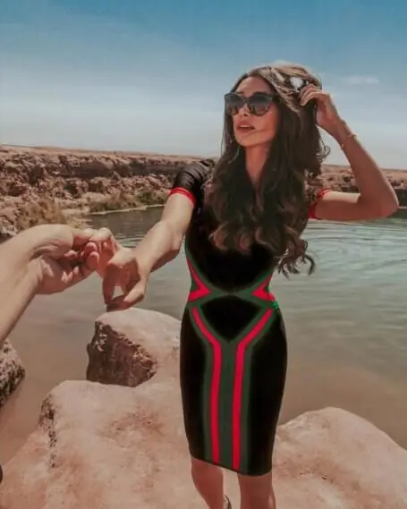 أنيقة خليط المرأة ضمادة Bodycon البسيطة اللباس الأزياء المحاصيل الأعلى الإمبراطورية قصيرة كوكتيل حزب فساتين النساء جودة عالية