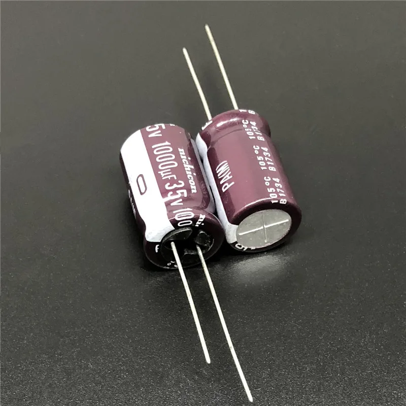10 x Nichicon PW 6.3V 2200UF High Reliability Switching Power Supplies Capacitor