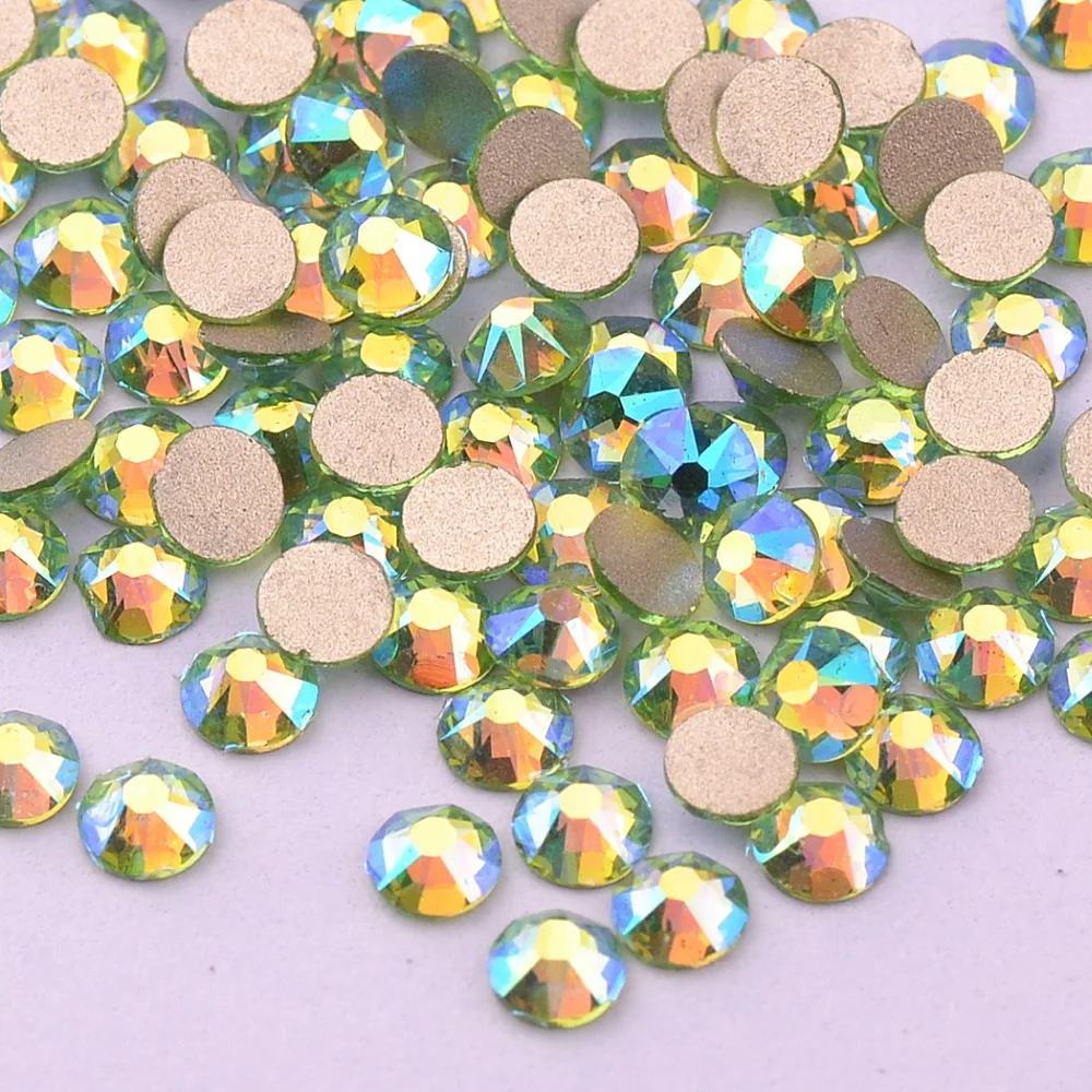 2088 non hotfix rhinestone peridot ab (4)