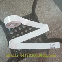 Код принтер ленты, Черный и белый цвета ленты, партия кодирования белыми лентами упаковочная машина