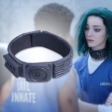 Cosplay X men The Gifted Polaris светодиодный воротник Cos Polaris Lorna Dane с светодиодный легкое ожерелье