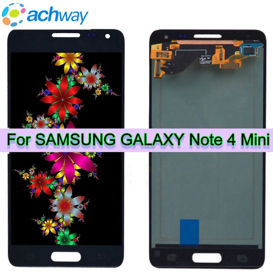 Super AMOLED For 4.7 Samsung Galaxy Note 4 Mini LCD G850F  Display Touch Screen Digitizer Assembly for Samsung Alpha G850 lcd