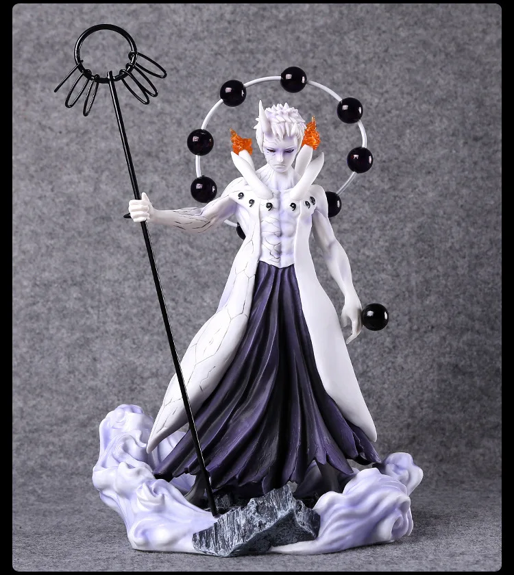 

Naruto Figure Uchiha Obito Japanese Anime Pvc 9.84" Toy Figurine Nb