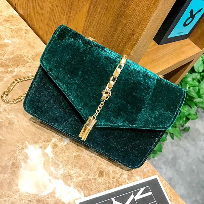 LJL Women Flap Clutch Evening Handbag Purse Tassel Envelope Chains Ladies bags LJL Women Flap Clutch Evening Handbag Purse Tassel Envelope Chains Ladies bags