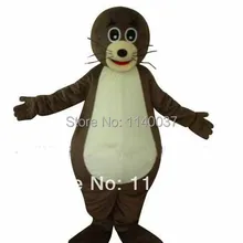 Талисман морские львы костюм талисмана персонаж мультфильма морские животные вечерние костюмы Взрослый размер необычный праздничный наряд костюм