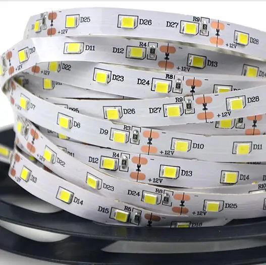 

5M Led Strip Light SMD 2835 60led/M 300LEDs Flexible Led Light String RGB Red Blue Green White for Christmas party free shippin