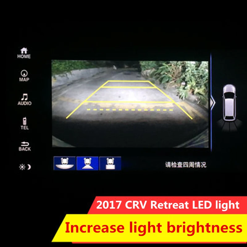 Для 5th Honda CRV CR-V Автомобильный светодиодный светильник Реверсивный светильник внешний задний Точечный светильник s модифицированный фитильный свет лампы