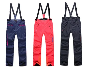 

Women Solid Snowboard Pants Coldproof Waterproof Warmer Ski Pants High Quality Thicken Ski Trousers Winter Outdoor Sports Pants