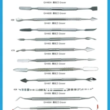 Ювелирные Инструменты Стоматологические Инструменты аппарат для резки воска и лопатка хирургическая вмятина, вощеная решетка,$2,5/шт,$30/набор