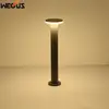 (WECUS) Modern aluminum LED round outdoor lawn lamp, home villa garden lawn lamp, outdoor engineering lighting ► Photo 1/6