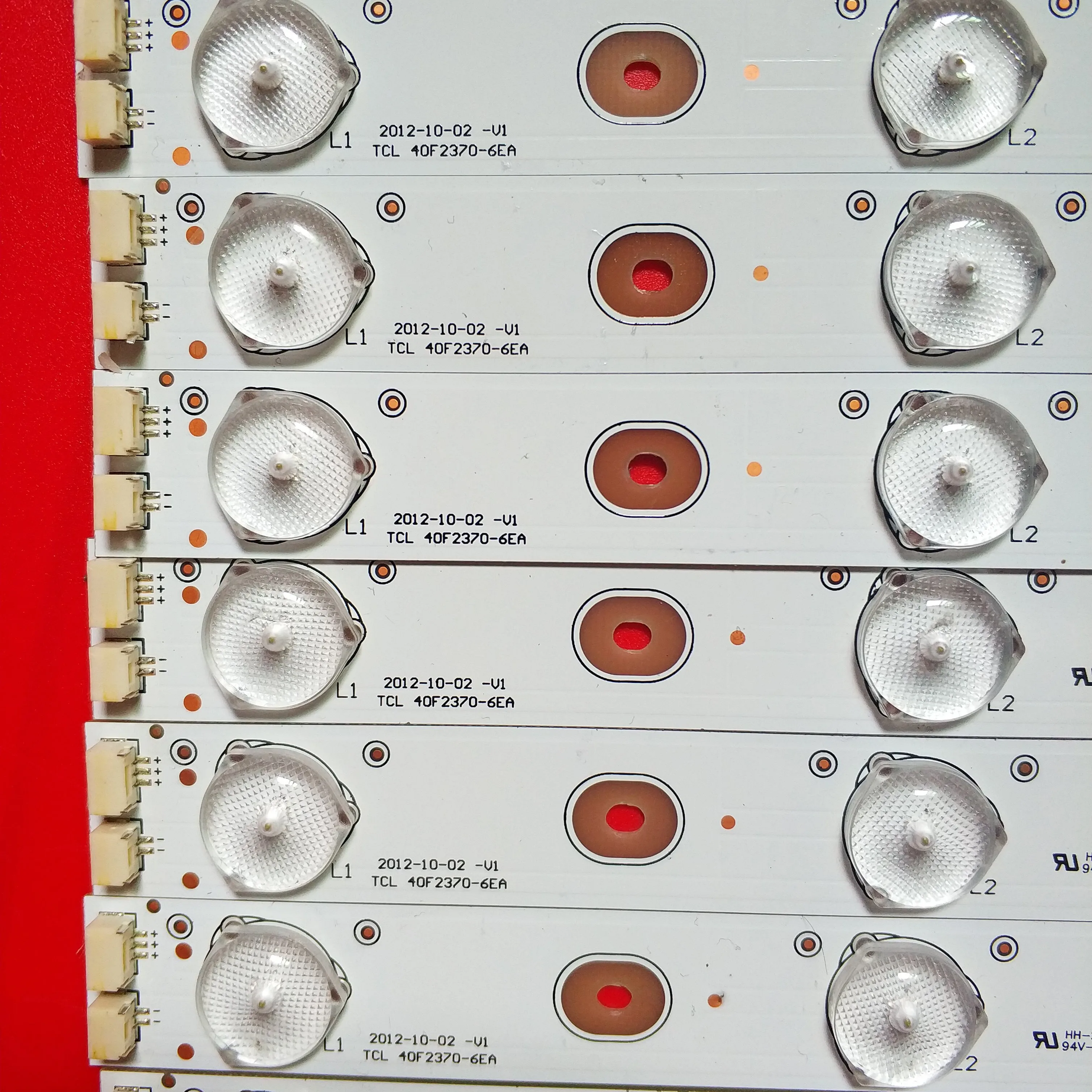 20 комплектов = 160 шт. светодиодный Подсветка полосы для TCL L40F3309B 4C-LB4006-YH1 006-P2K1793B 40F2370-6EA