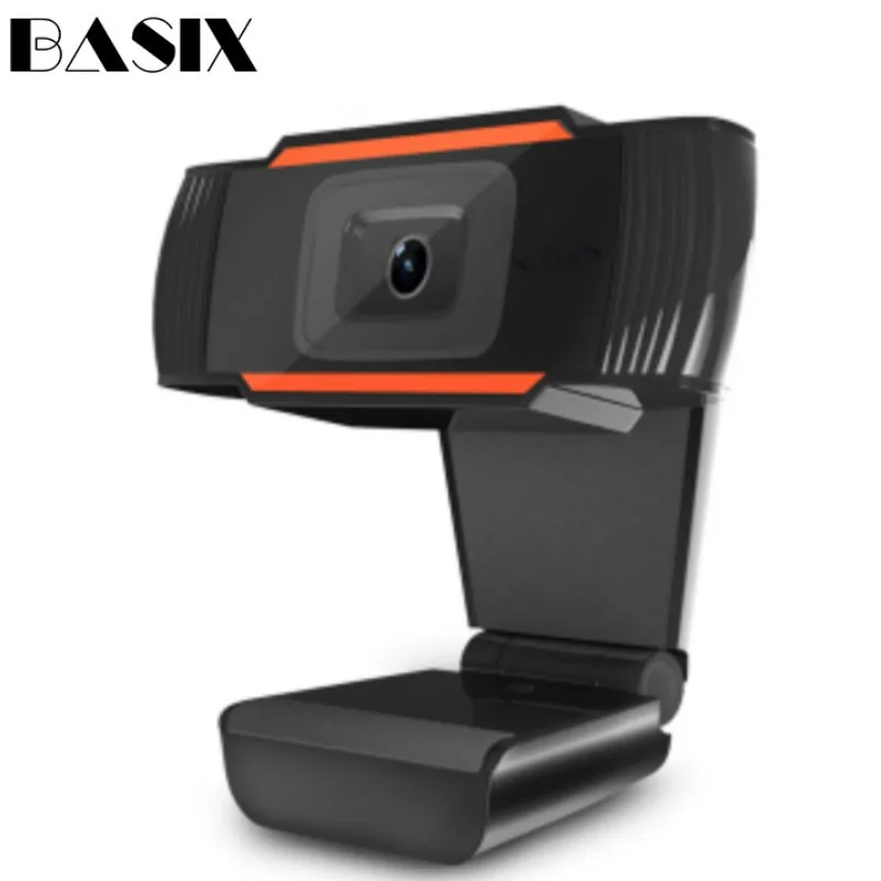 

BASIX USB Web Camera High Definition Web Camera Built-in Video with MIC Clip-on Webcam for Computer PC Laptop Notebook Camera