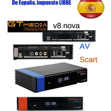 GTMEDIA V8 NOVA 10pcs V9 SUPER Satellite TV Receiver DVB S2 Support Unicable Satellite EPG Built-in WIFI Ethernet Full speed 3G