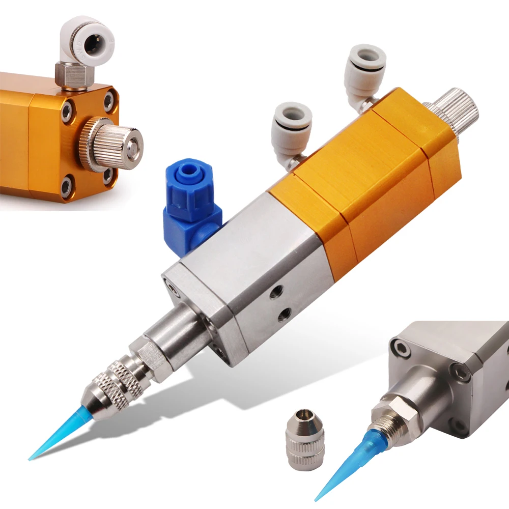 Adjustable Antidrip Suction Dispensing Valve Pneumatic Dispenser For