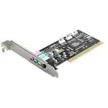 DIEWU High Quality virtual 32-bit PCI 4 CH Channel 3D Sound Audio Card