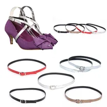 Женская обувь на высоком каблуке; кожаные шнурки с ремешком; регулируемые туфли с ремешками; аксессуары для обуви