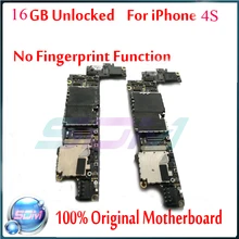 5Pcs/Lot 16gb for iphone 4s Motherboard with Full Chips,100% Original Unlocked & Test Well for iphone 4S Mainboard Free Shipping