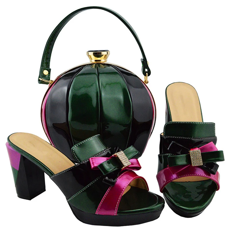 MD003 D.GREEN Size 38-43 Heel 9cm 1.37kg 218RMB