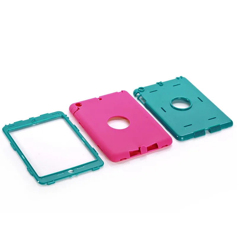 Eco-friendly Baby Safe Case For Apple IPad Mini Case Kids Shockproof TPU PC Tablet Case For IPad Mini 2 Mini 3 Mini 1 Cover (4)