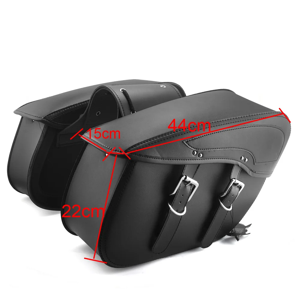 2X мотоцикл сума Кожаные Мотоциклетные сумка для Harley Sportster XL 883 1200 BMW R1200GS Открытый
