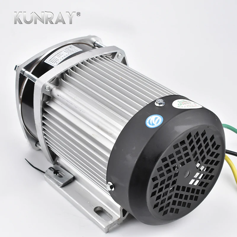 Top BM1412ZXF-01 1200W 48V 60V BLDC Electric Motor Tricycle Brushless Mid Motor Big Power E-car Three Wheel Engine 3000RPM 3.69N.m 1