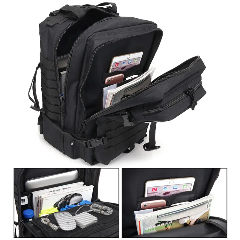 2019 40L Military Tactical Assault Pack Backpack Army Waterproof Bag Small Rucksack for Outdoor Hik