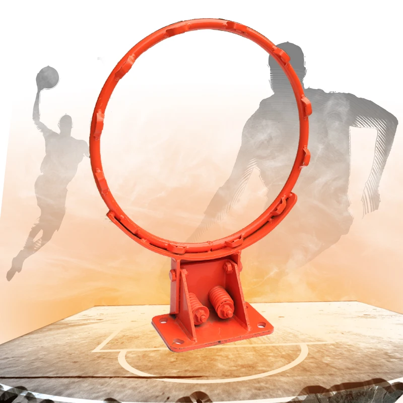 

2-spring Advanced Elastic Basket Ring Outdoor Activities Basketball Playing Frame 18mm Hoop